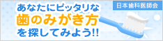 参考：歯の磨き方-日本歯科医師会